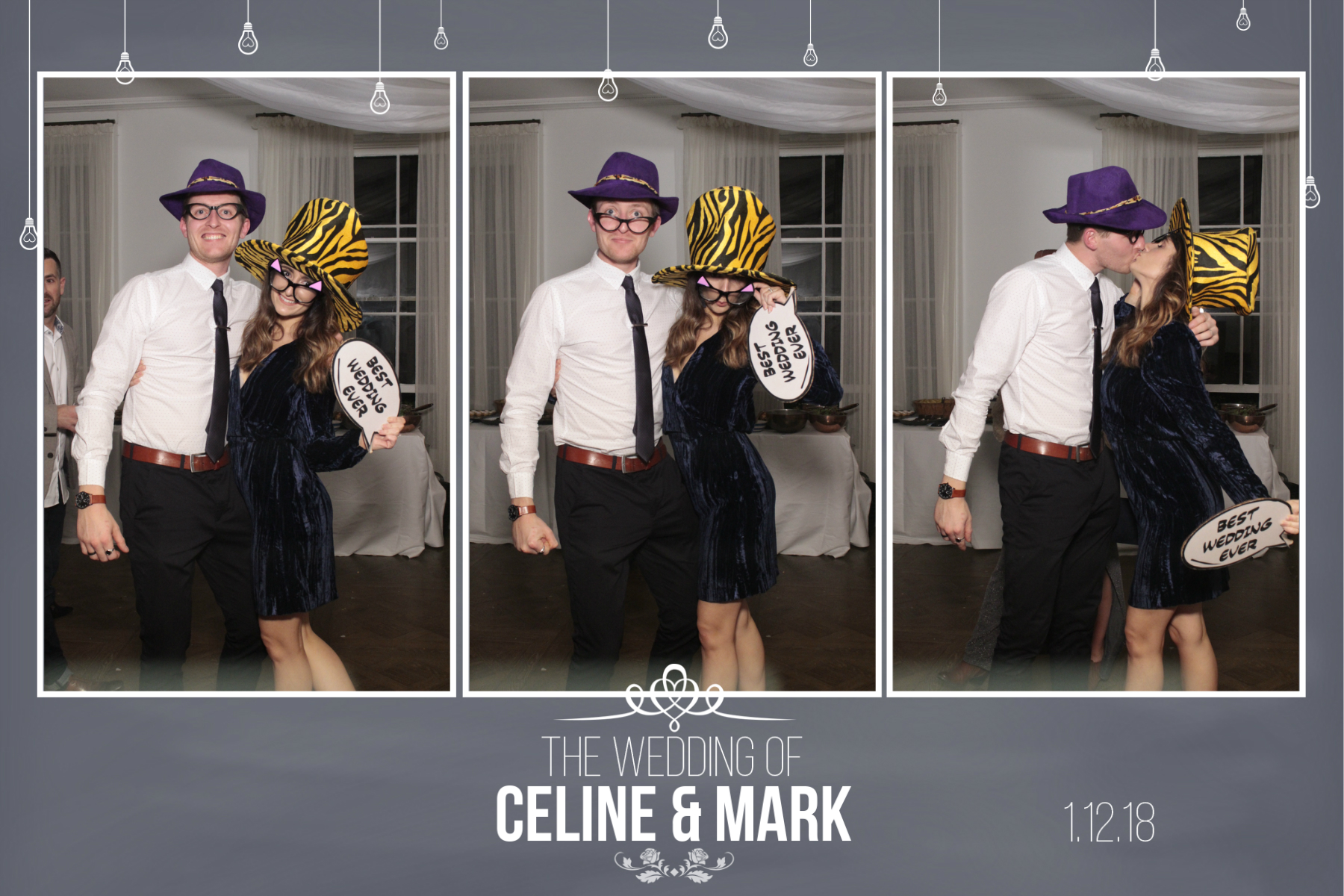 Mark and Celine's Wedding | View more photos from the event at gallery.myphotoboothexperience.co.uk/u/MyPhotoBoothExperienceLtd/Mark-and-Celines-Wedding